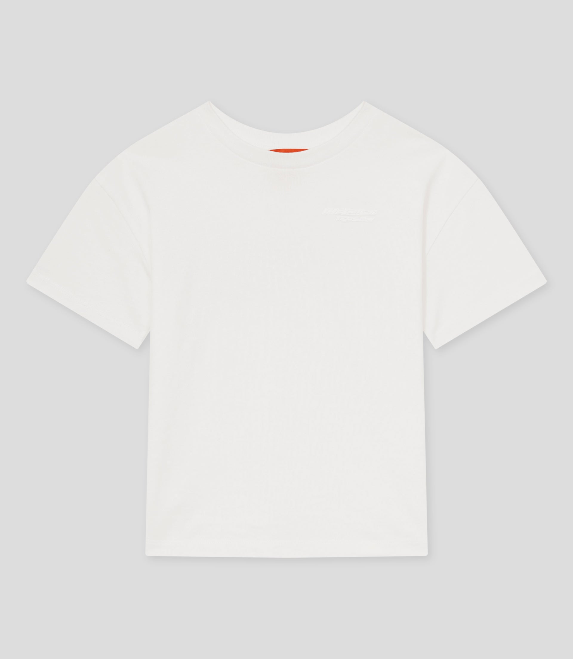 Reiss Juniors Oversized Logo Short Sleeve T-Shirt - White