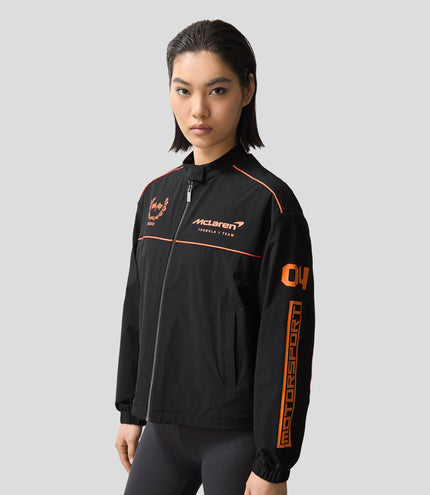 Reiss Technical Logo Jacket - Black