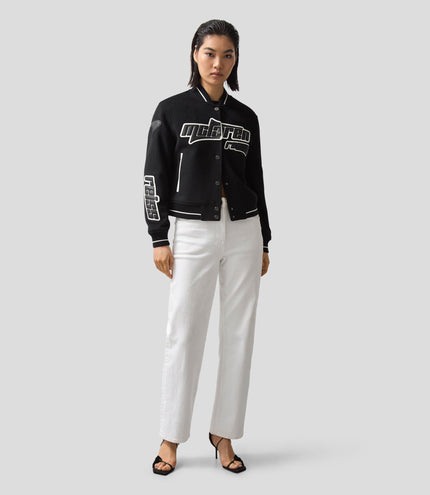 Reiss Womens Bomber Jacket - Black