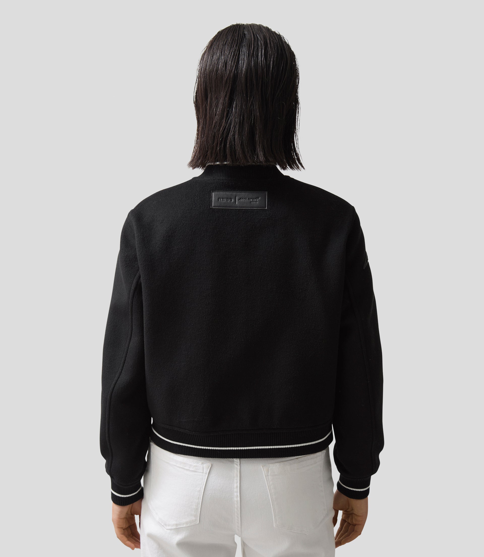 Reiss Womens Bomber Jacket - Black