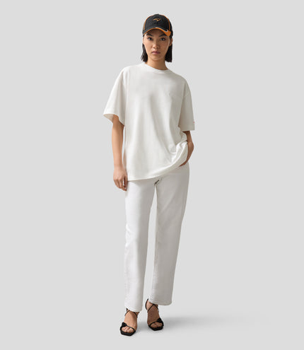Reiss Mens Oversized Nakata T-Shirt - White