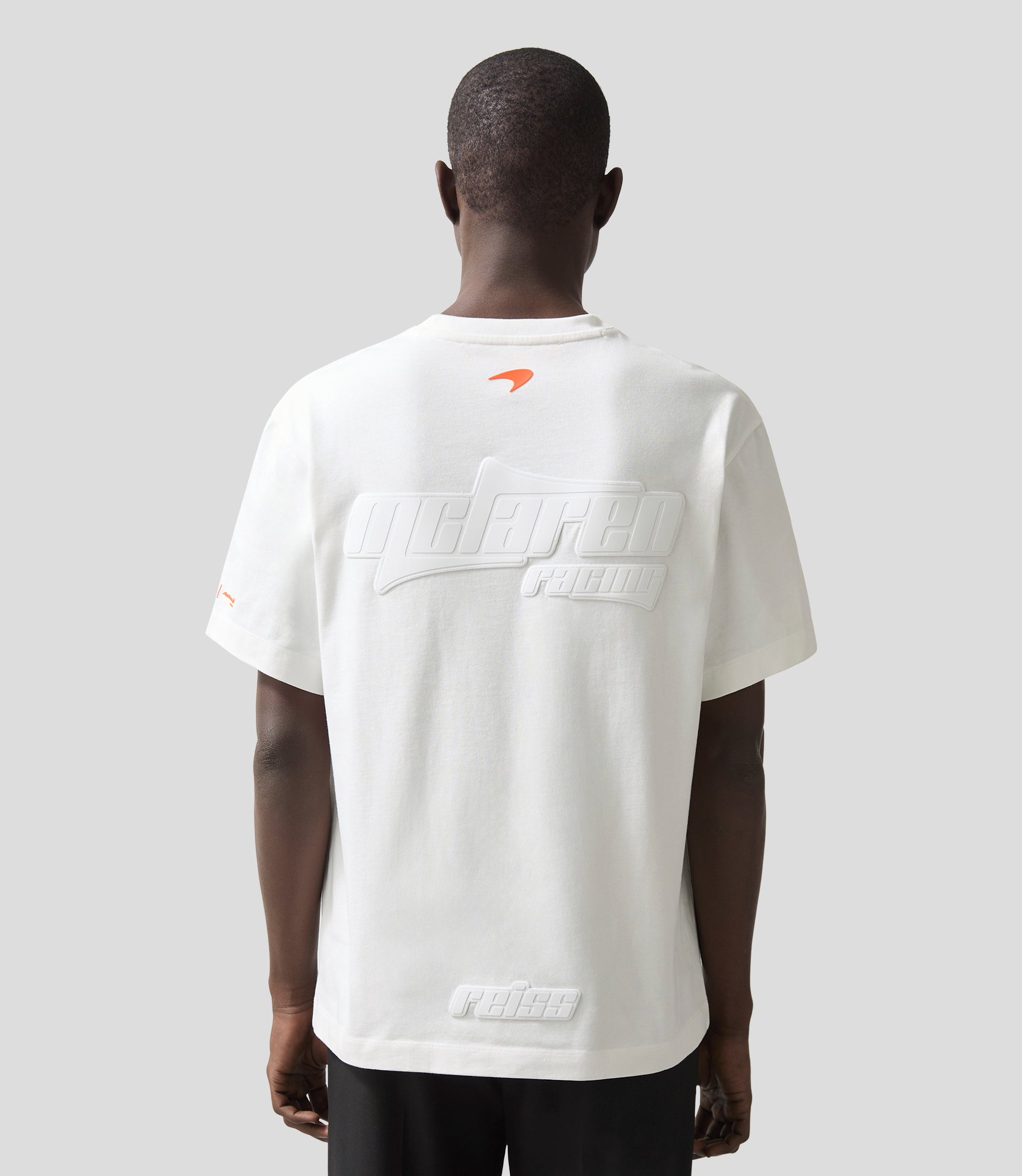 Reiss Mens Oversized Nakata T-Shirt - White