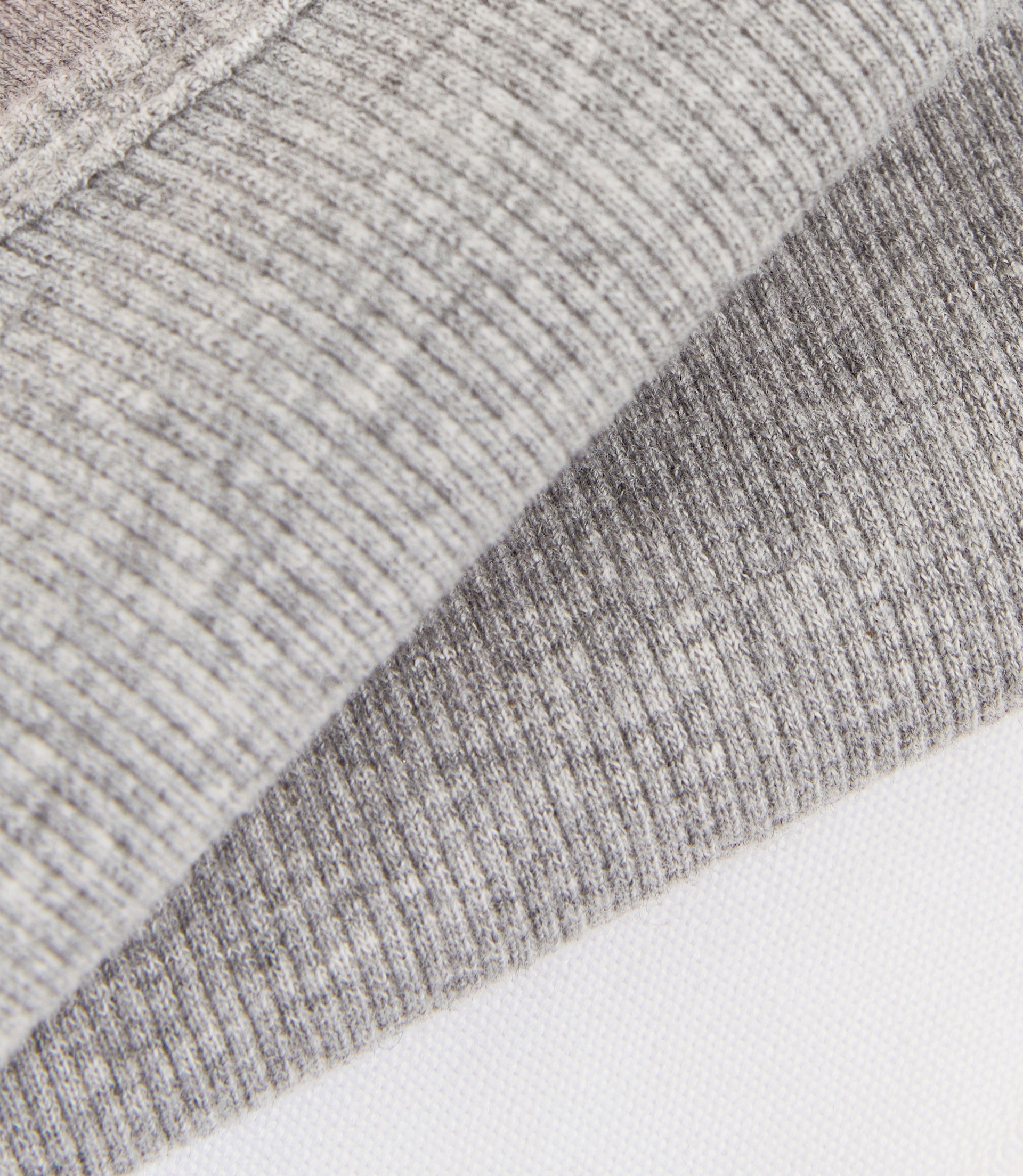 Reiss Womens Ribbed Cropped Vest - Grey Melange