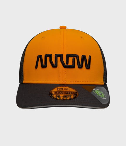 New Era x Arrow McLaren IndyCar 9Seventy Stretch Snap Cap - Papaya