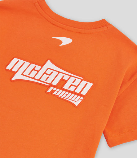 Reiss Unisex Nakata Oversize Logo T-Shirt - Papaya