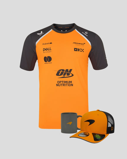 Mens F1 Team Set Up T-Shirt & Team Cap & Mug Set (Save £33)