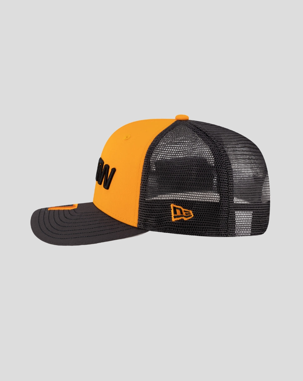 New Era x Arrow McLaren Kyle Larson IndyCar Teamwear 9Seventy Stretch Snap Cap - Papaya