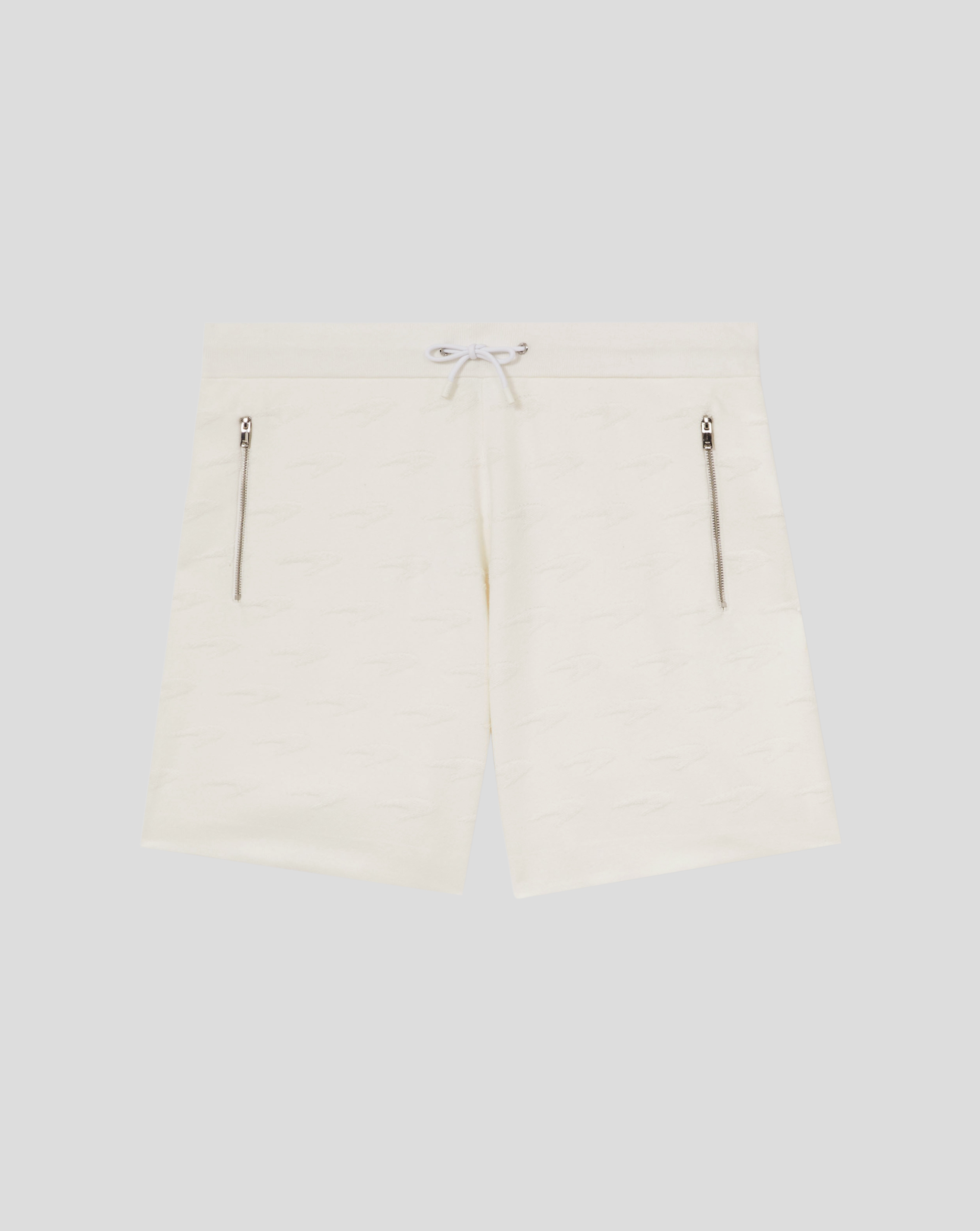 Reiss Mens Speedmark Knitted Shorts - White