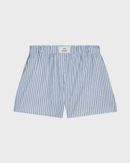 Reiss Womens Poplin Stripe Shorts