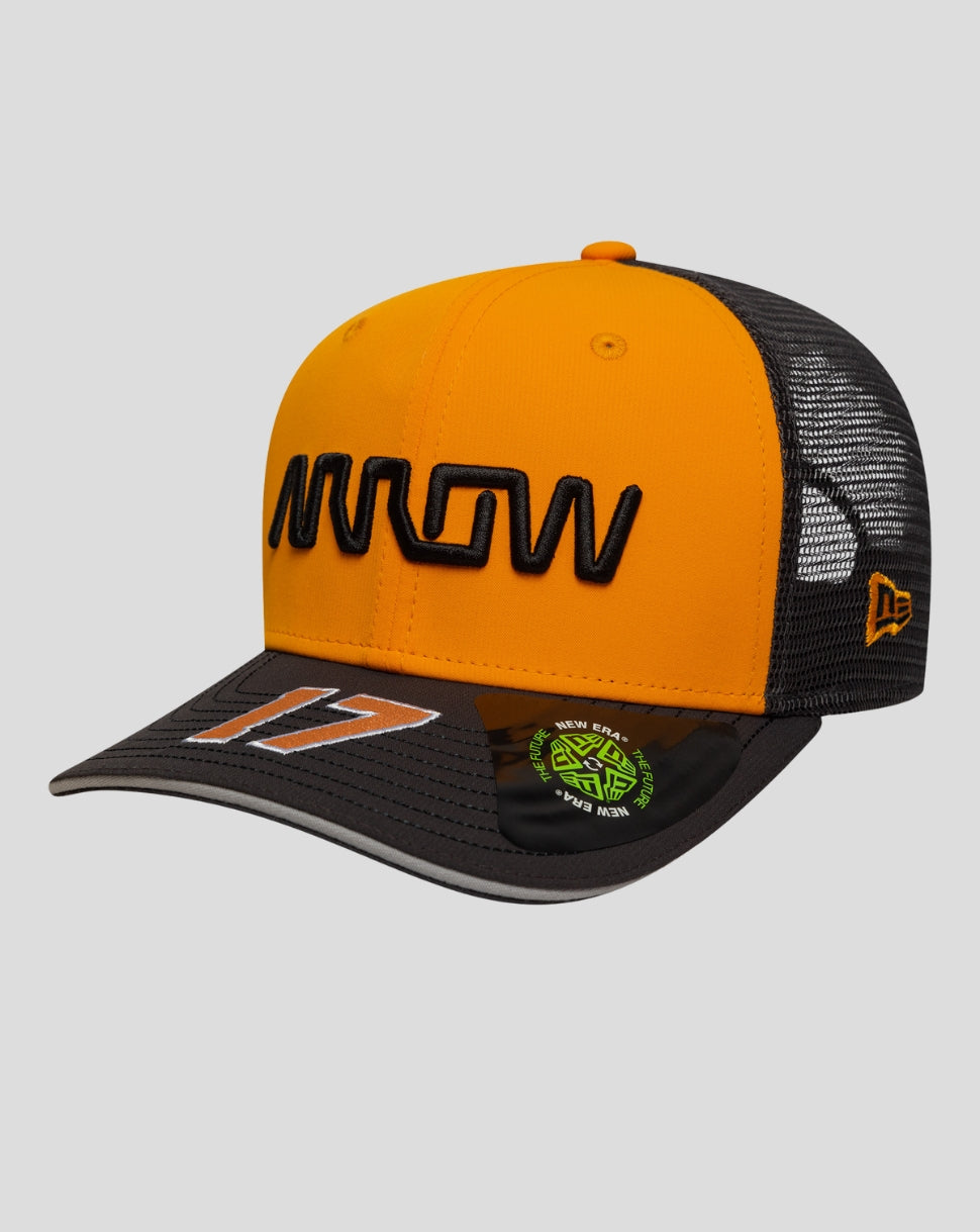 New Era x Arrow McLaren Kyle Larson IndyCar Teamwear 9Seventy Stretch Snap Cap - Papaya