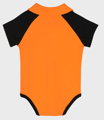 Outerstuff Infant Racing Champ Fashion Fan Creeper Set - Black