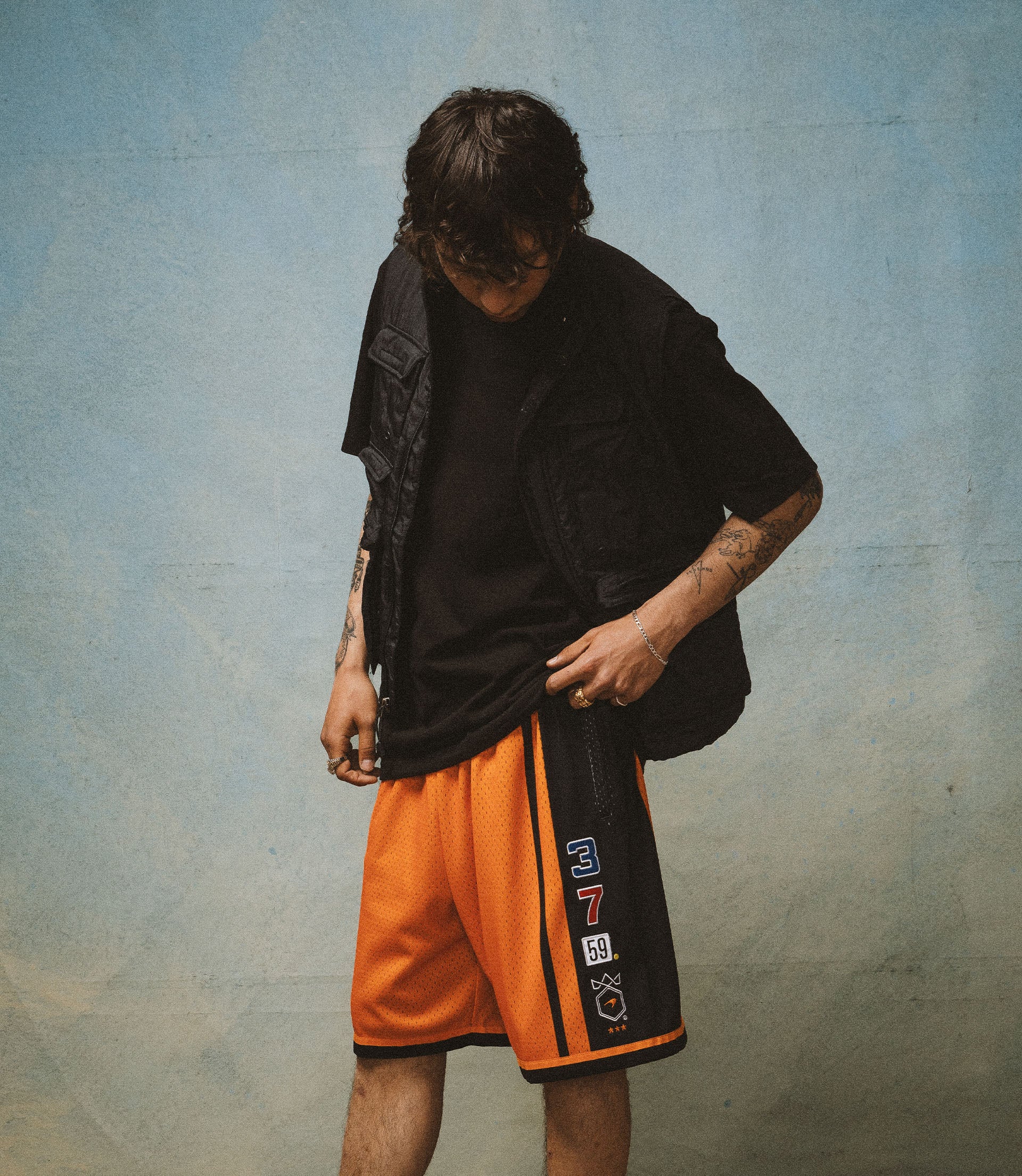 TRIPLE CROWN TACKLE TWILL SHORT - MITCHELL & NESS