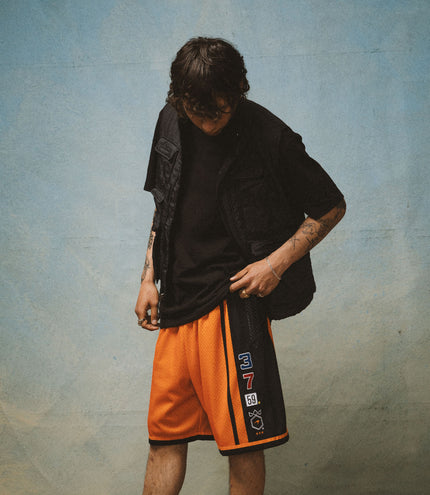 TRIPLE CROWN TACKLE TWILL SHORT - MITCHELL & NESS