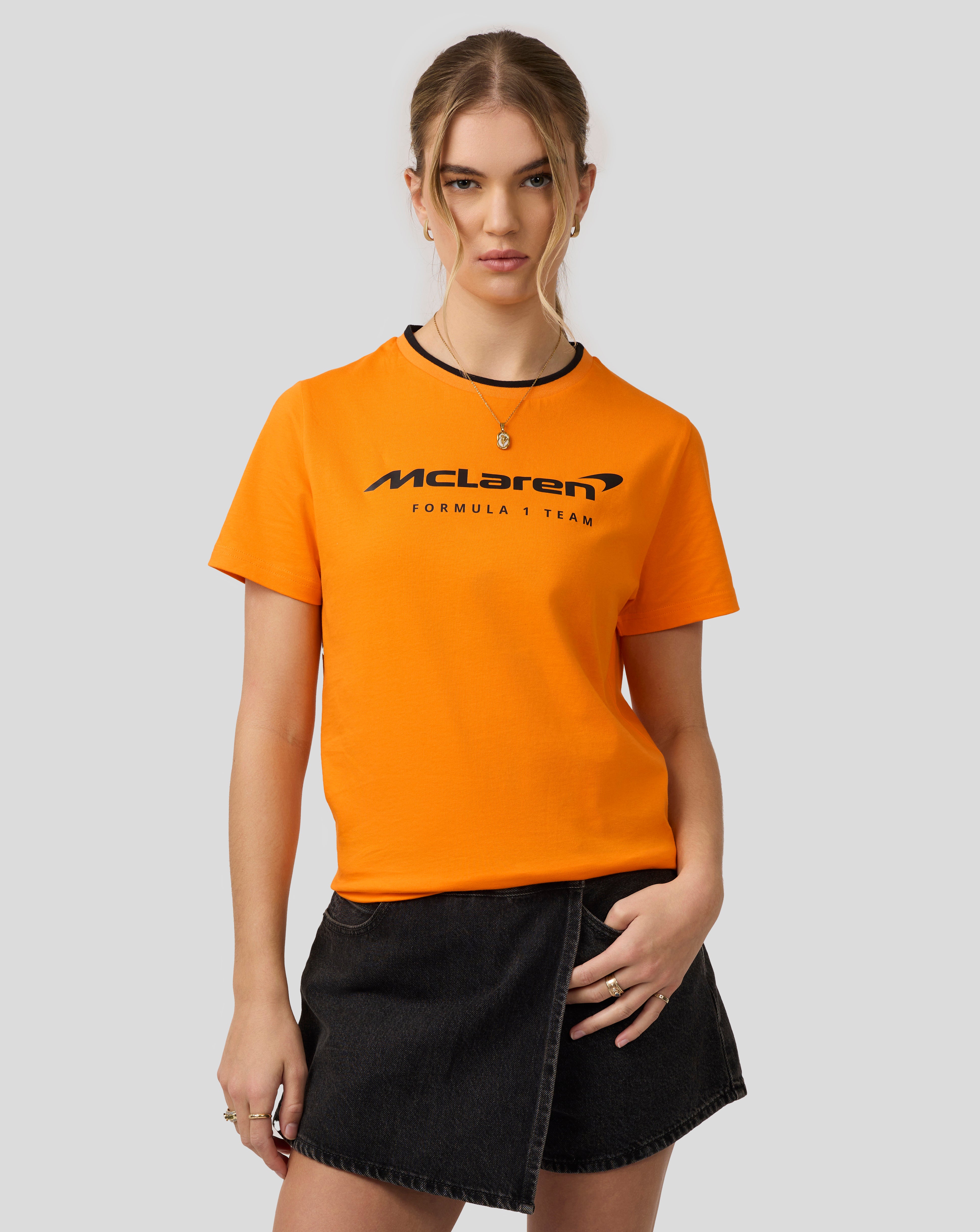 Womens Core Essentials T-Shirt - Papaya