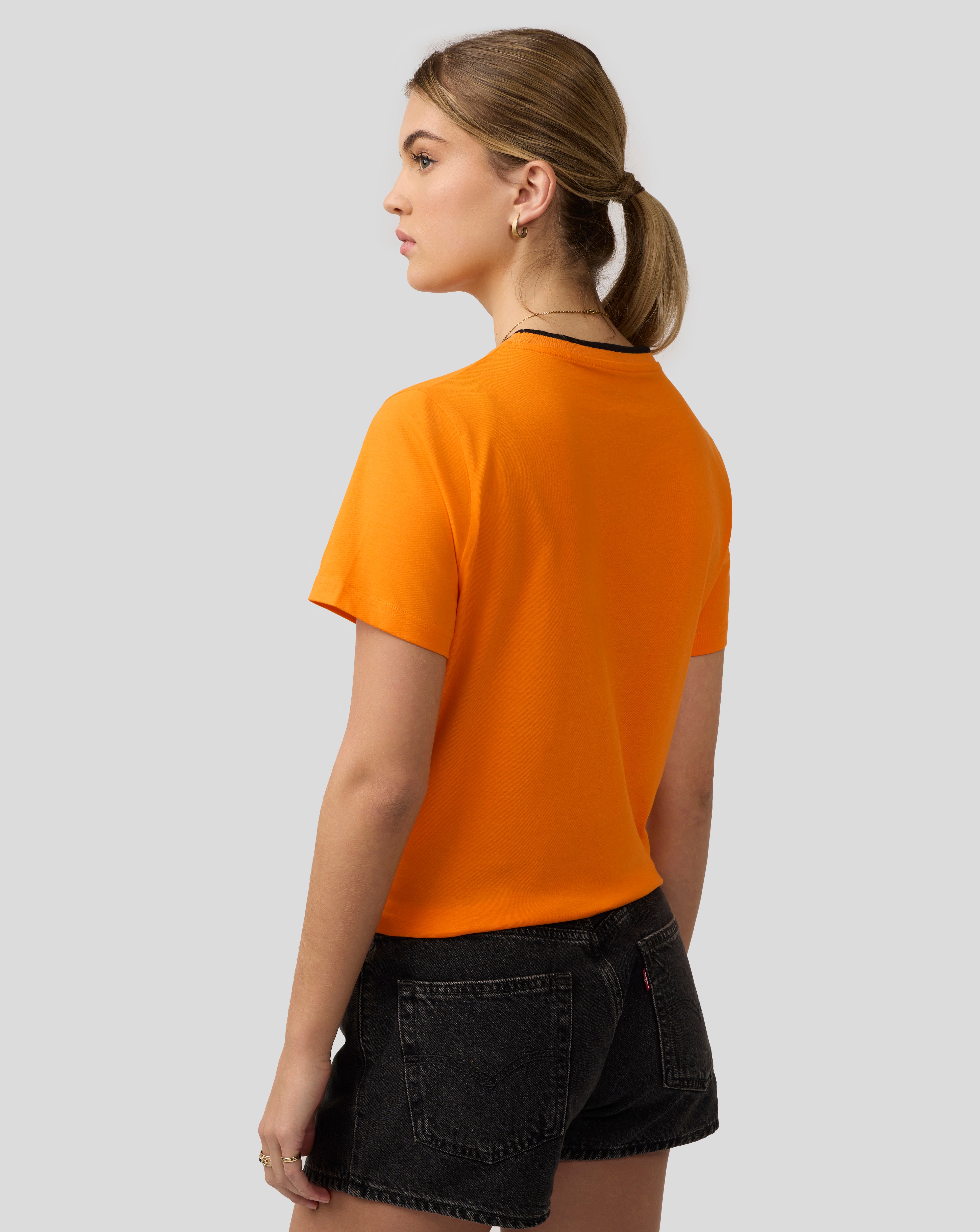 Womens Core Essentials T-Shirt - Papaya