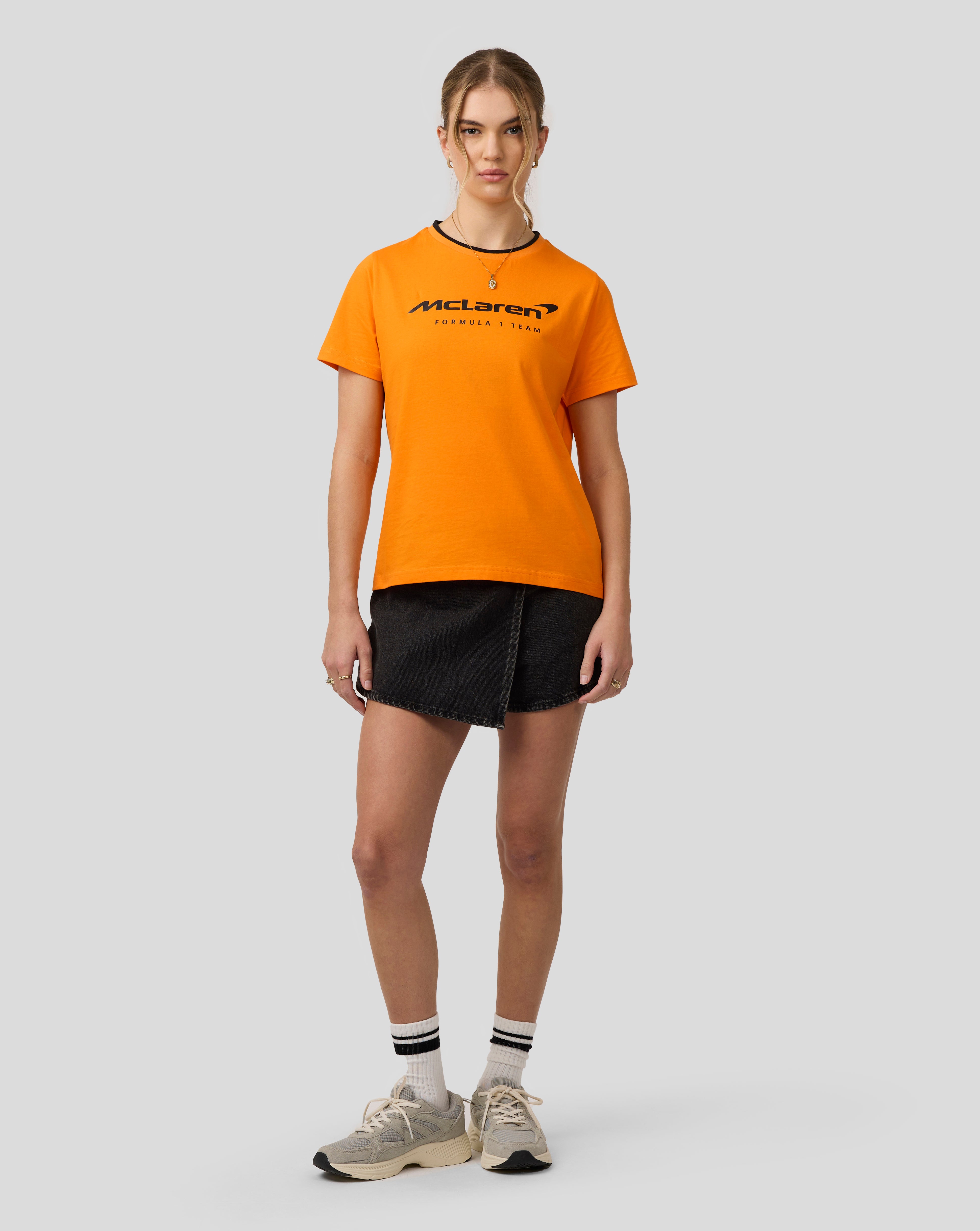 Womens Core Essentials T-Shirt - Papaya