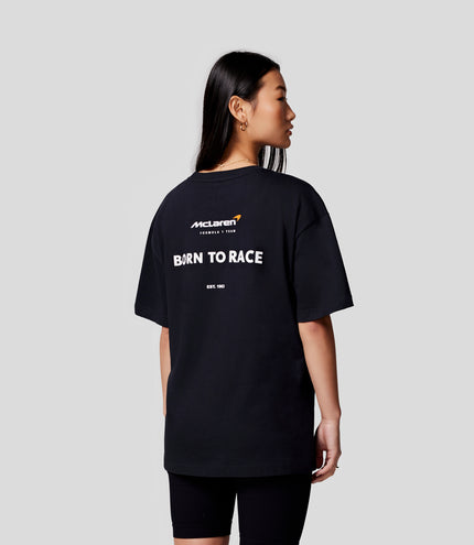 Womens Born To Race Oversized T-Shirt