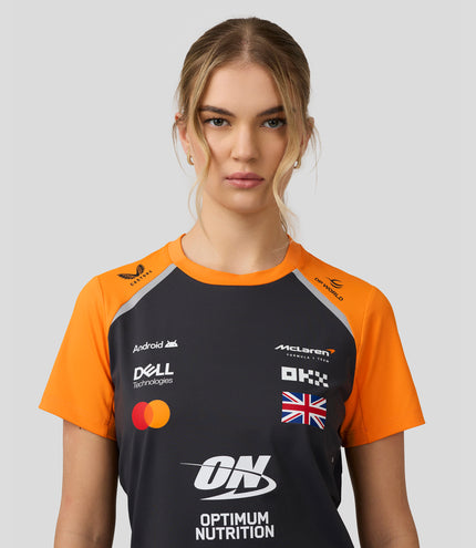 Womens McLaren F1 Team Set Up T-Shirt Lando Norris - Phantom