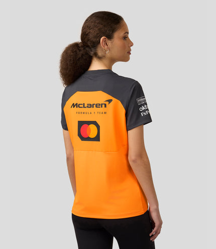 Womens McLaren F1 Team Set Up T-Shirt - Papaya