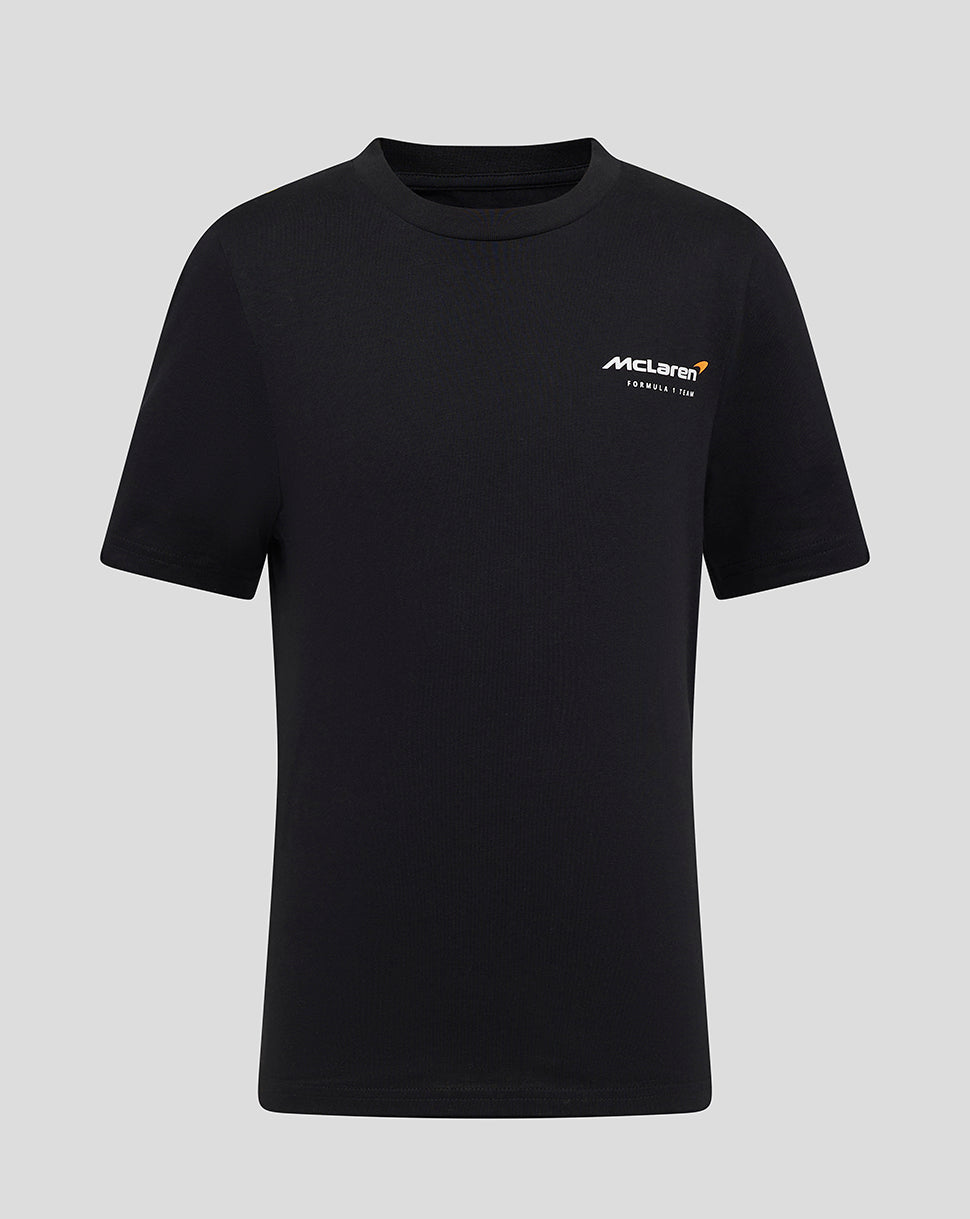 Junior Core Driver Oscar Piastri T-Shirt - Caviar Black