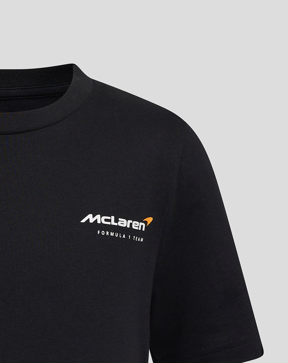 Junior Core Driver Oscar Piastri T-Shirt - Caviar Black