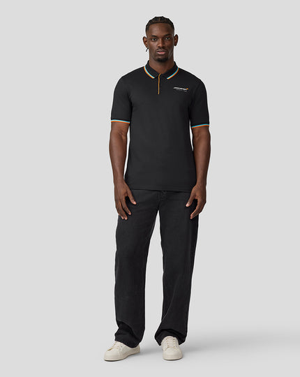 Mens Core Essentials Polo - Black