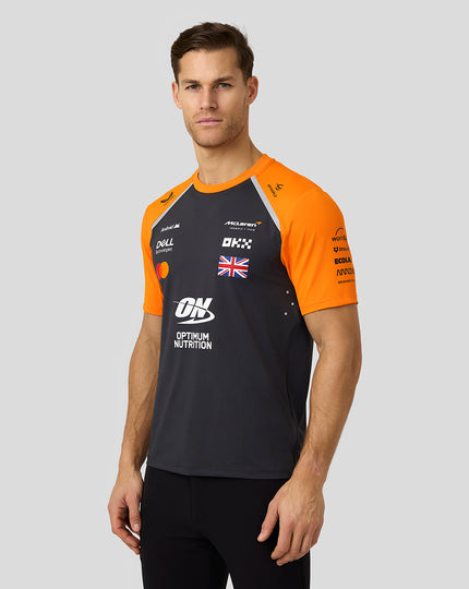 Mens McLaren F1 Team Lando Norris Set Up T-Shirt - Phantom