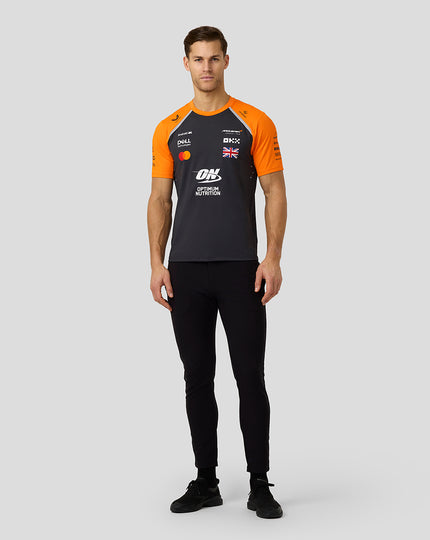Mens McLaren F1 Team Lando Norris Set Up T-Shirt - Phantom