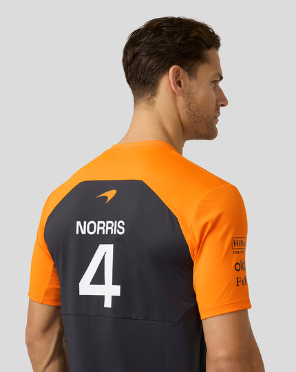 Mens McLaren F1 Team Lando Norris Set Up T-Shirt - Phantom
