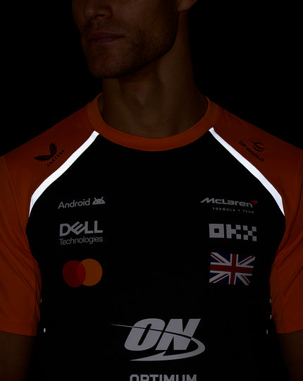 Mens McLaren F1 Team Lando Norris Set Up T-Shirt - Phantom