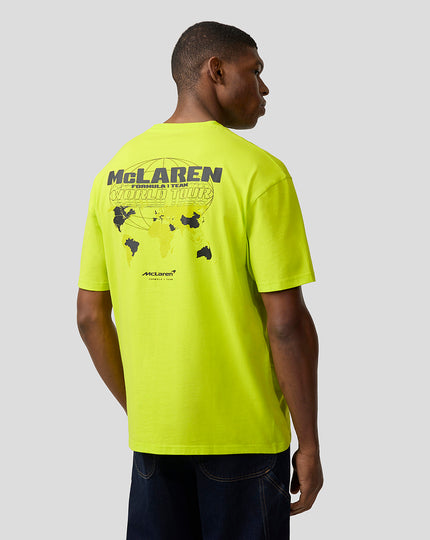 Unisex World Tour Graphic T-Shirt - Evening Primrose