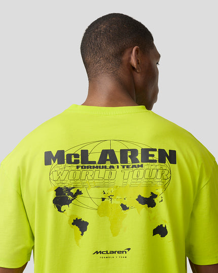 Unisex World Tour Graphic T-Shirt - Evening Primrose