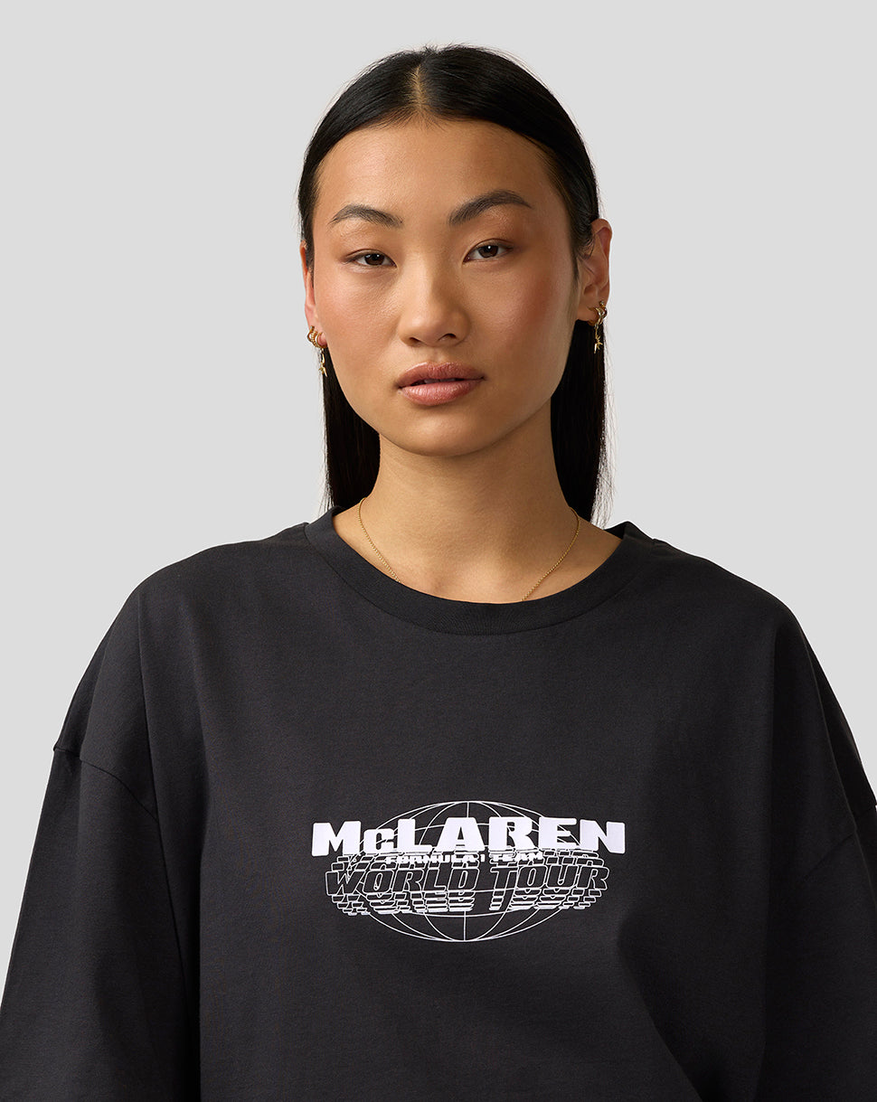 Unisex World Tour Graphic T-Shirt - Phantom