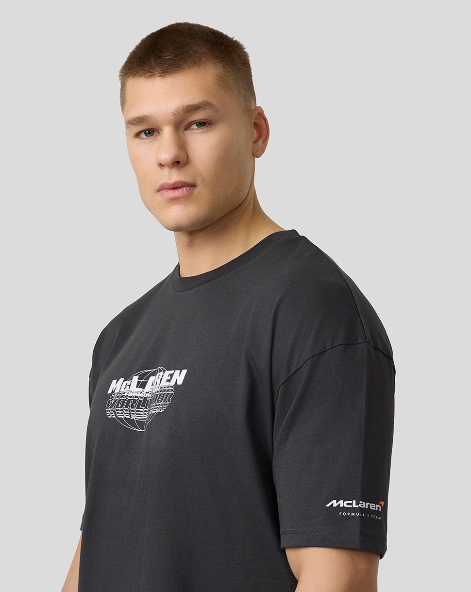 Unisex World Tour Graphic T-Shirt - Phantom