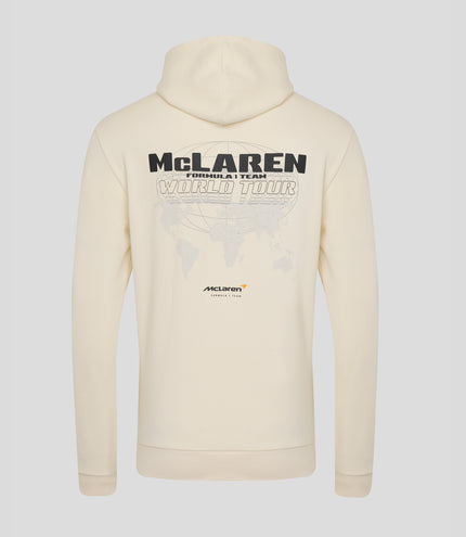 Unisex World Tour Graphic Hoodie - Egret