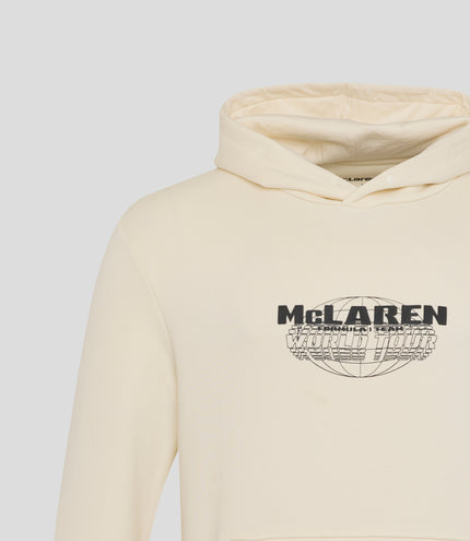 Unisex World Tour Graphic Hoodie - Egret