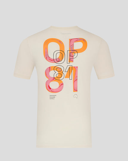 Unisex Core Driver Oscar Piastri T-Shirt - Egret