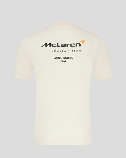 Unisex Core Driver Lando Norris T-Shirt - Egret