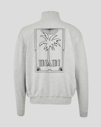 McLaren Unisex Miami 1/4 Zip Long Sleeve Sweater