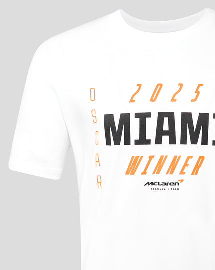McLaren Junior Limited Edition Oscar Piastri Miami Win T-Shirt