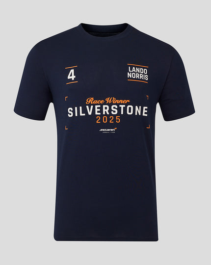 McLaren Limited Edition Unisex Lando Norris Silverstone Win T-Shirt