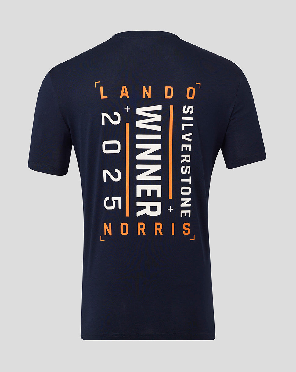 McLaren Limited Edition Unisex Lando Norris Silverstone Win T-Shirt