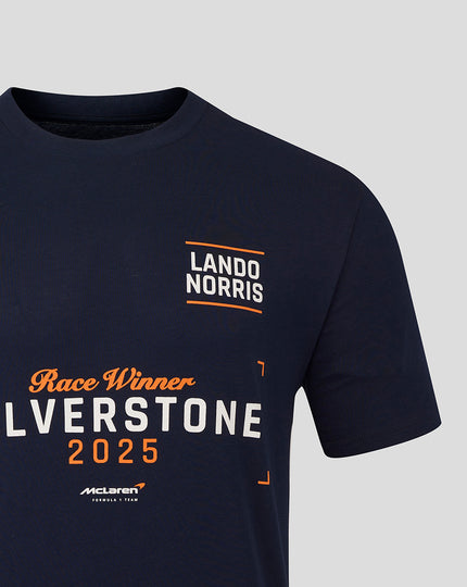 McLaren Limited Edition Unisex Lando Norris Silverstone Win T-Shirt