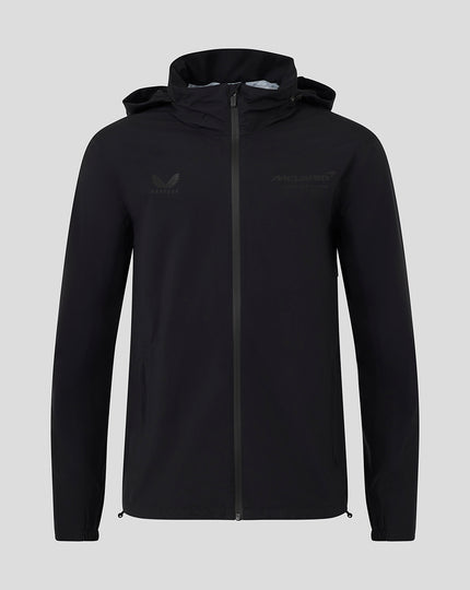 McLaren Unisex Black On Black Rain Jacket