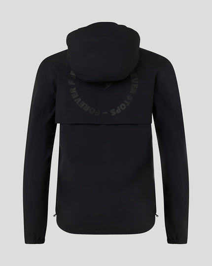 McLaren Unisex Black On Black Rain Jacket