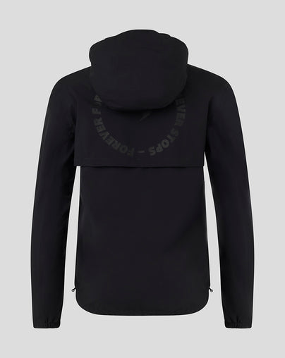 McLaren Unisex Black On Black Rain Jacket