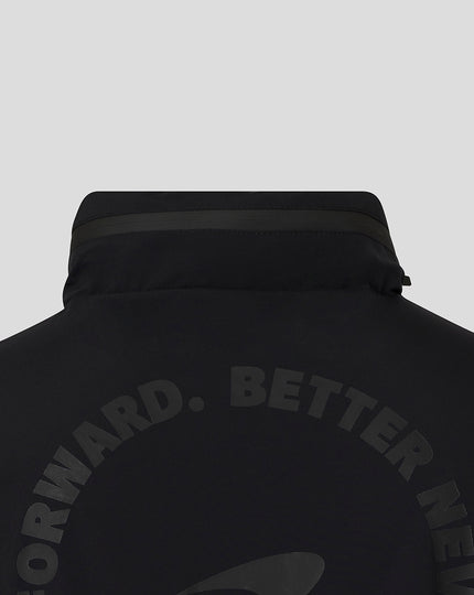 McLaren Unisex Black On Black Rain Jacket