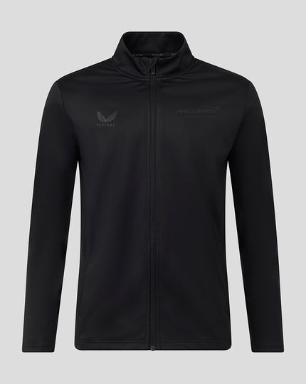 McLaren Unisex Black On Black Softshell Jacket