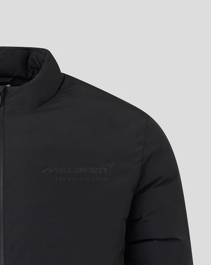 McLaren Unisex Black On Black Padded Jacket