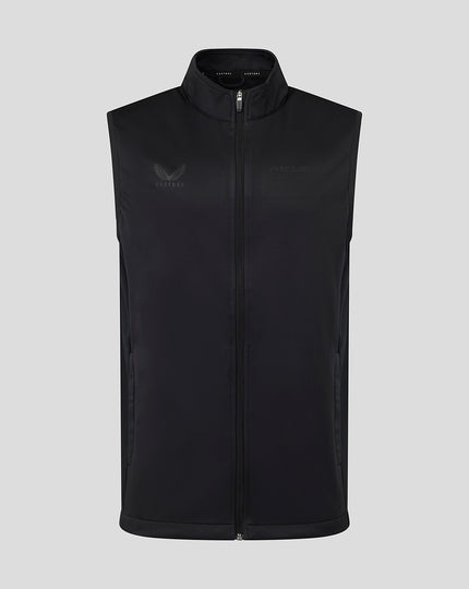 McLaren Unisex Black On Black Softshell Gilet